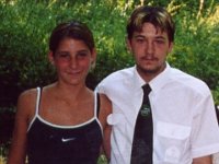 Jungschützenkönigspaar 2003-2004  Michael Gauernack und Jennifer Nielen